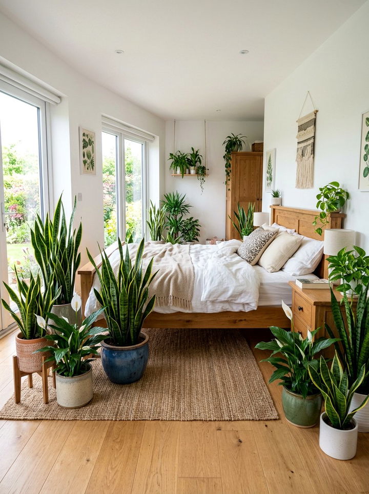 Air Purifying Plants Bedroom - 30 sleep-friendly bedroom ideas