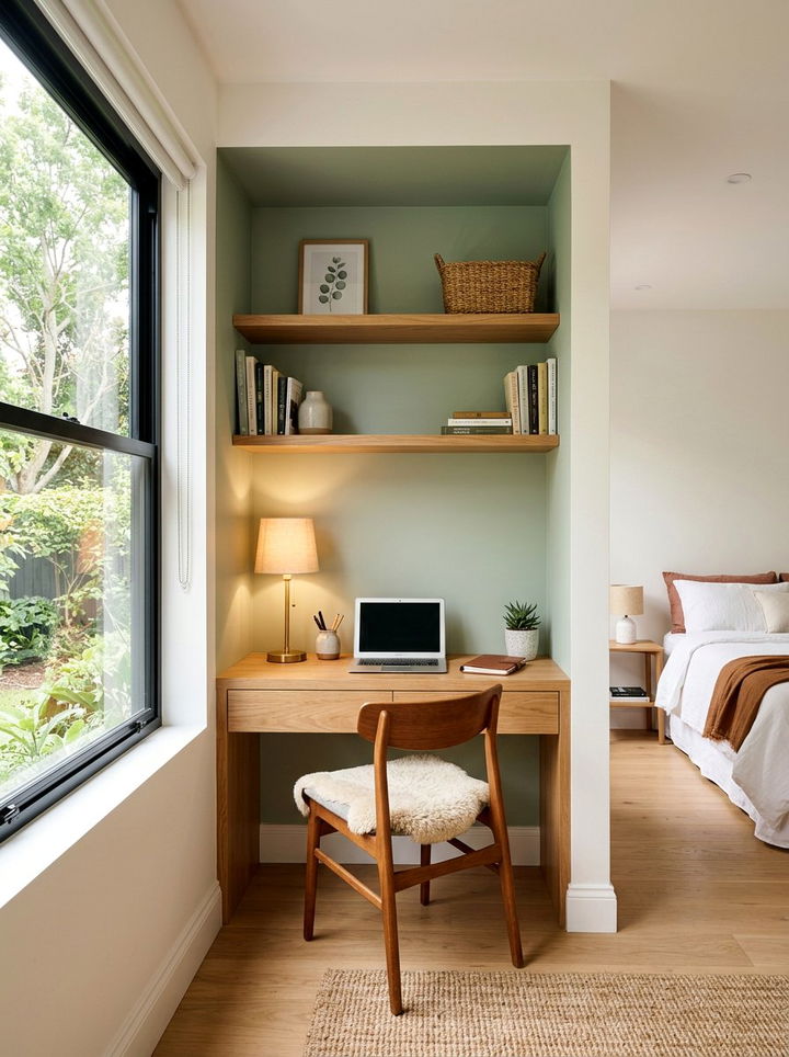 Alcove Bedroom Built In Desk - 30 bedroom built-in desks