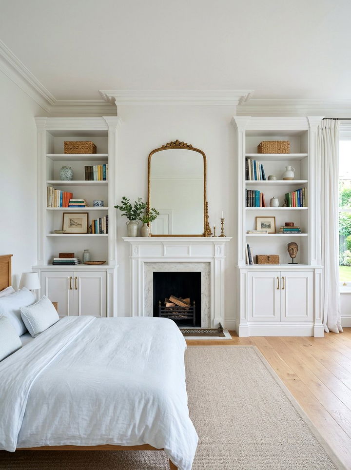 Alcove storage cabinets - 30 bedroom built-in cabinets