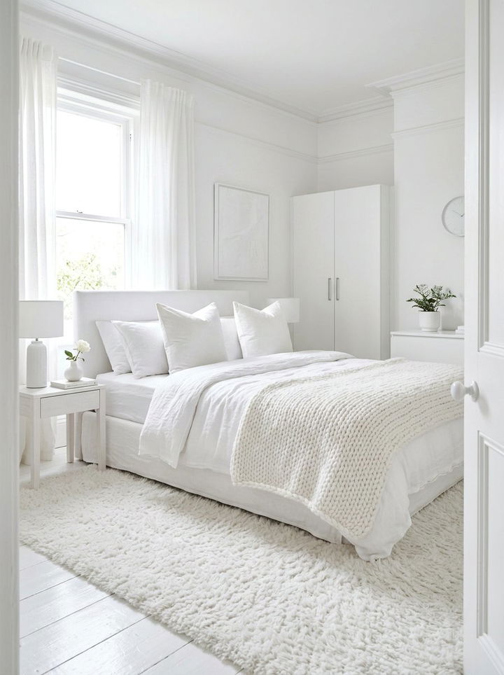 All White Bedroom - 30 white bedroom ideas