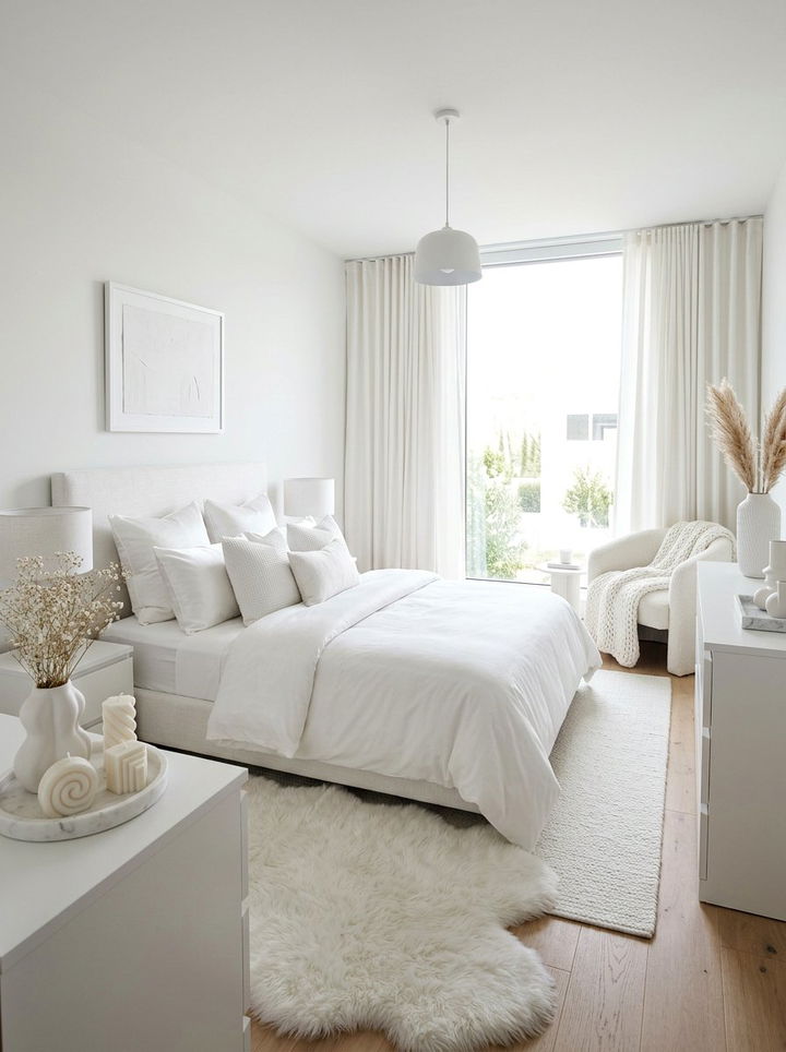All White Bedroom Decor - 30 modern white bedroom ideas