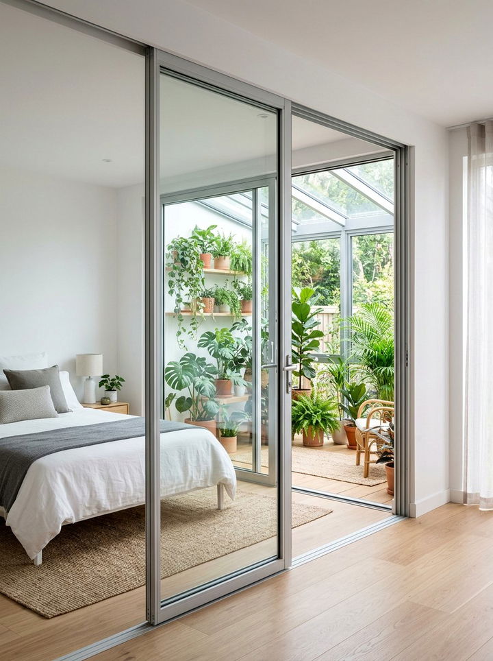 Aluminum Frame Glass Door - 30 bedroom glass doors