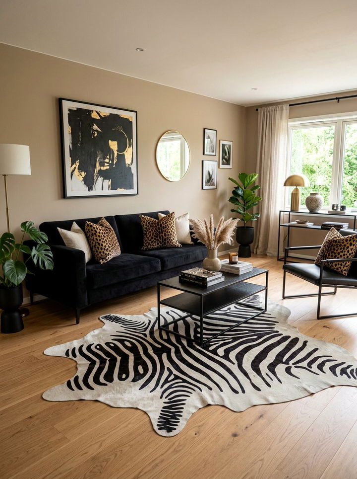 Animal Print Accents - 30 African bedroom ideas