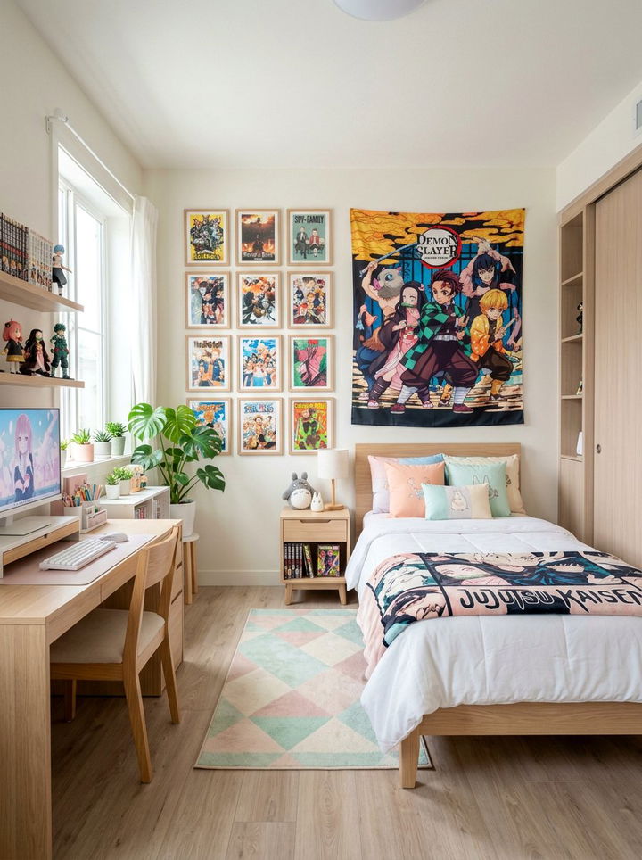 Anime bedroom - 30 nerd bedroom ideas