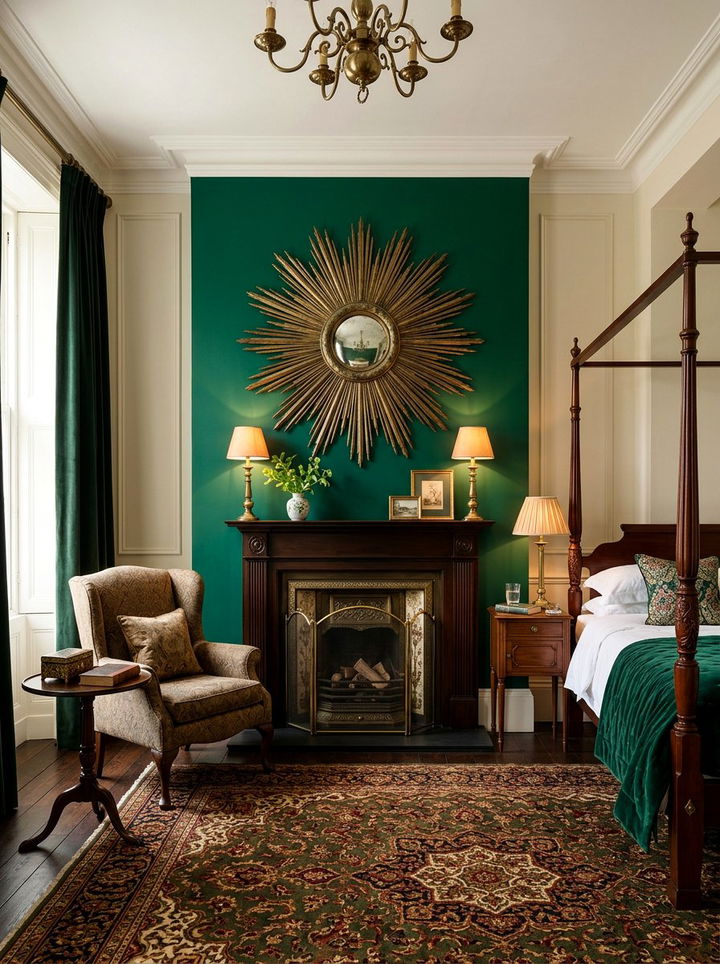 Antique Brass Sunburst Mirror - 30 bedroom sunburst mirrors