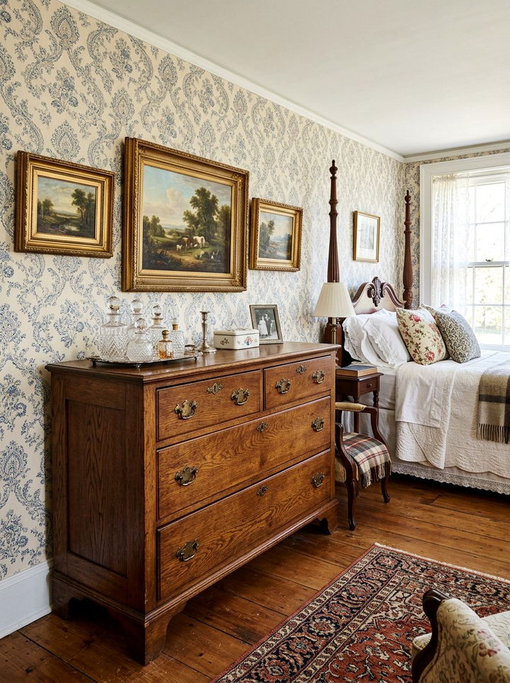 Antique Dresser Decor - 30 traditional bedroom ideas