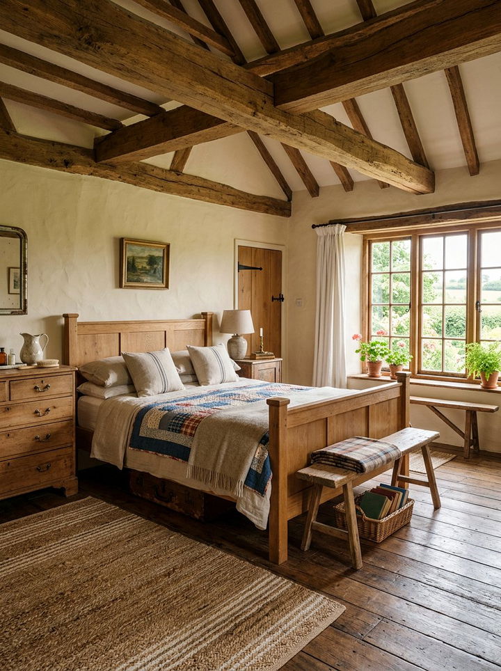 Antique Farmhouse Bedroom - 30 antique bedroom ideas