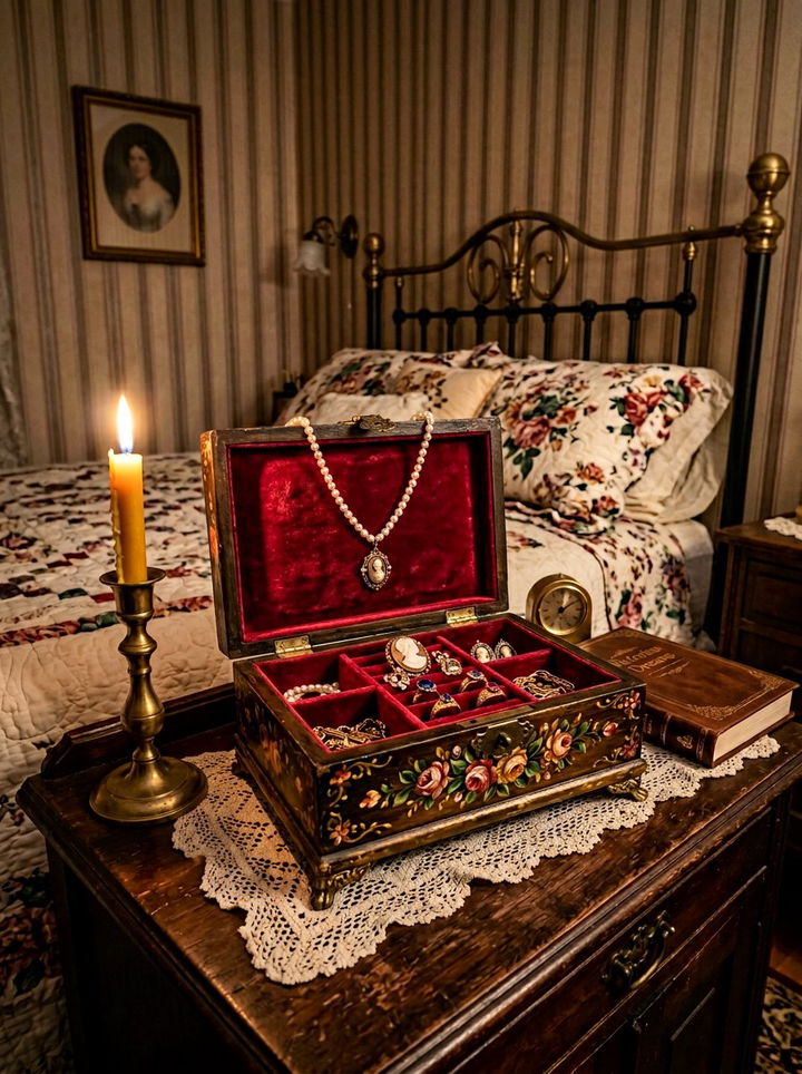 Antique Jewelry Box - 30 bedroom jewelry boxes