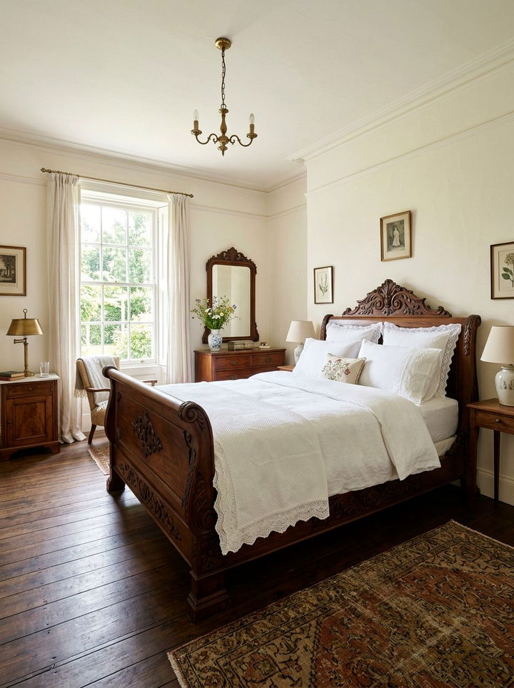 Antique Sleigh Bed Restoration - 30 bedroom sleigh beds