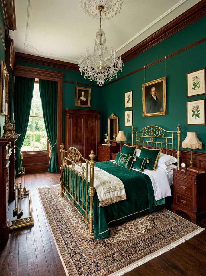 Antique Victorian Brass Bed - 30 bedroom brass beds