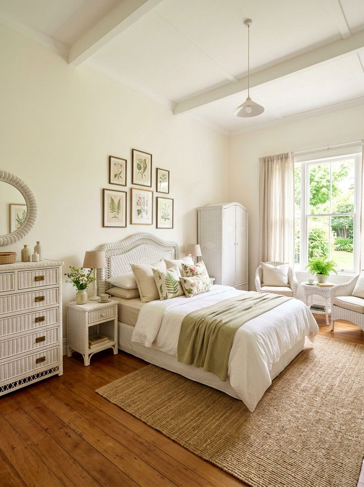 Antique White Wicker Bedroom - 30 antique white bedroom ideas