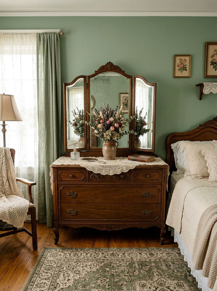 Antique mirrored dresser - 30 bedroom mirrored dressers