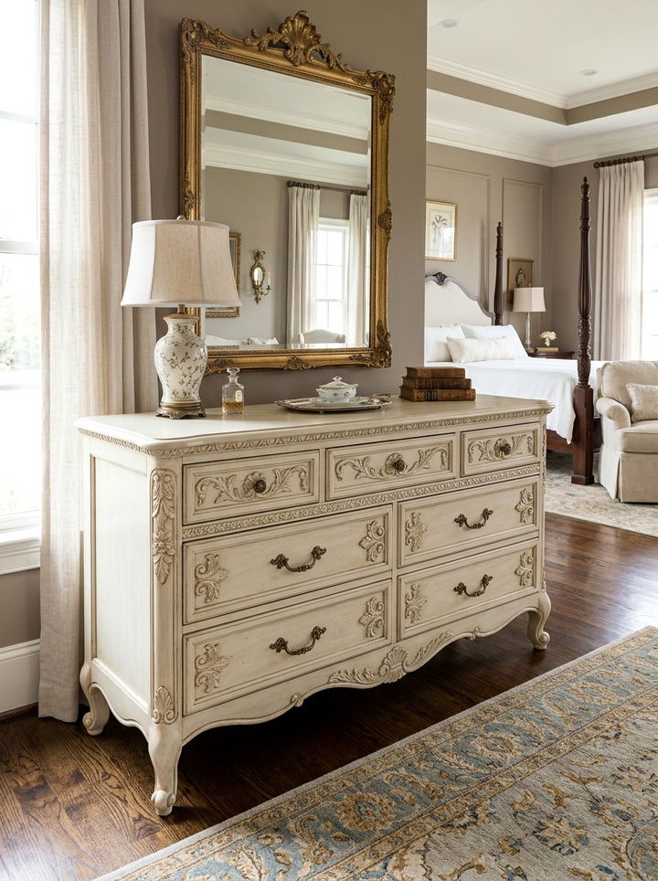 Antique white dresser - 30 bedroom white dressers