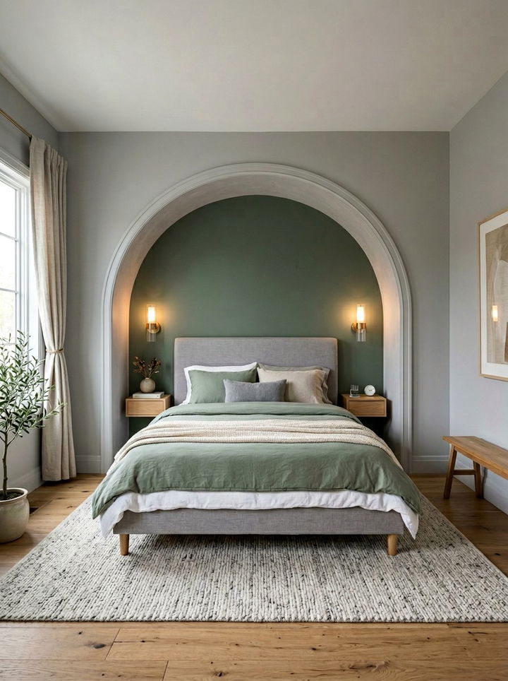Arched Bedroom Alcove - 30 bedroom alcove ideas