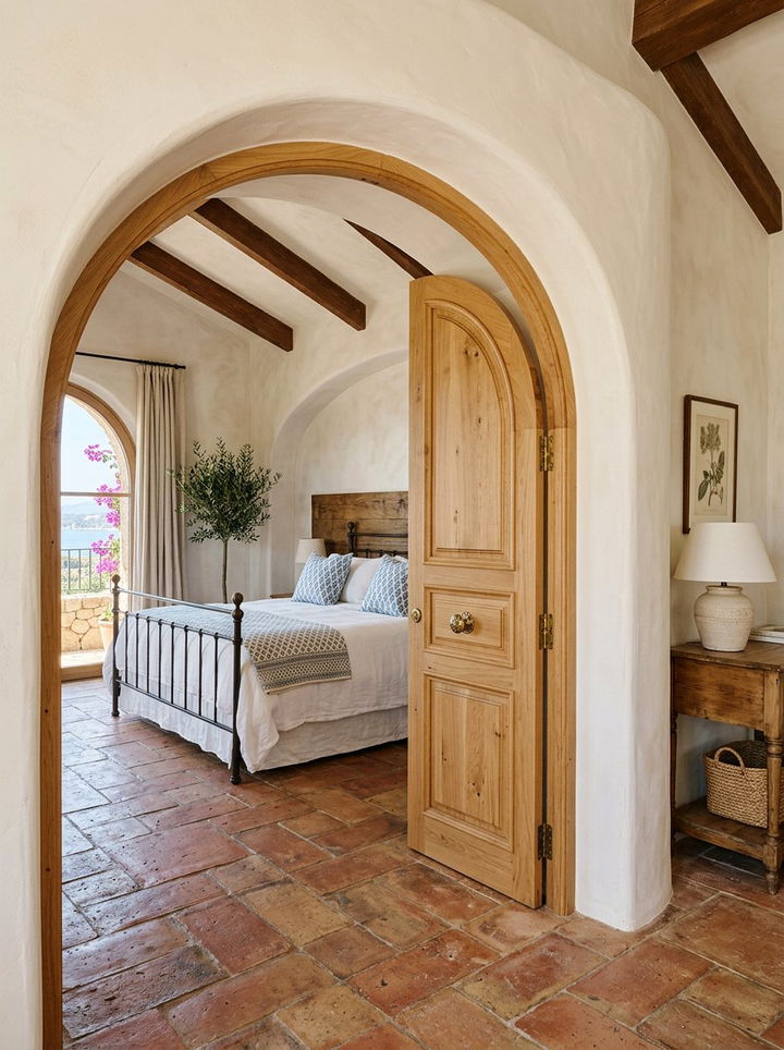 Arched Bedroom Door - 30 bedroom door ideas