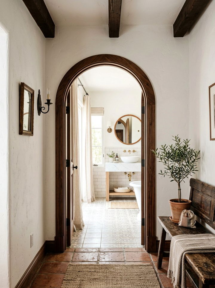 Arched Bedroom Doorway - 30 Spanish bedroom ideas