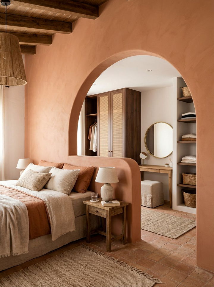 Arched Bedroom Half Wall - 30 bedroom half wall ideas