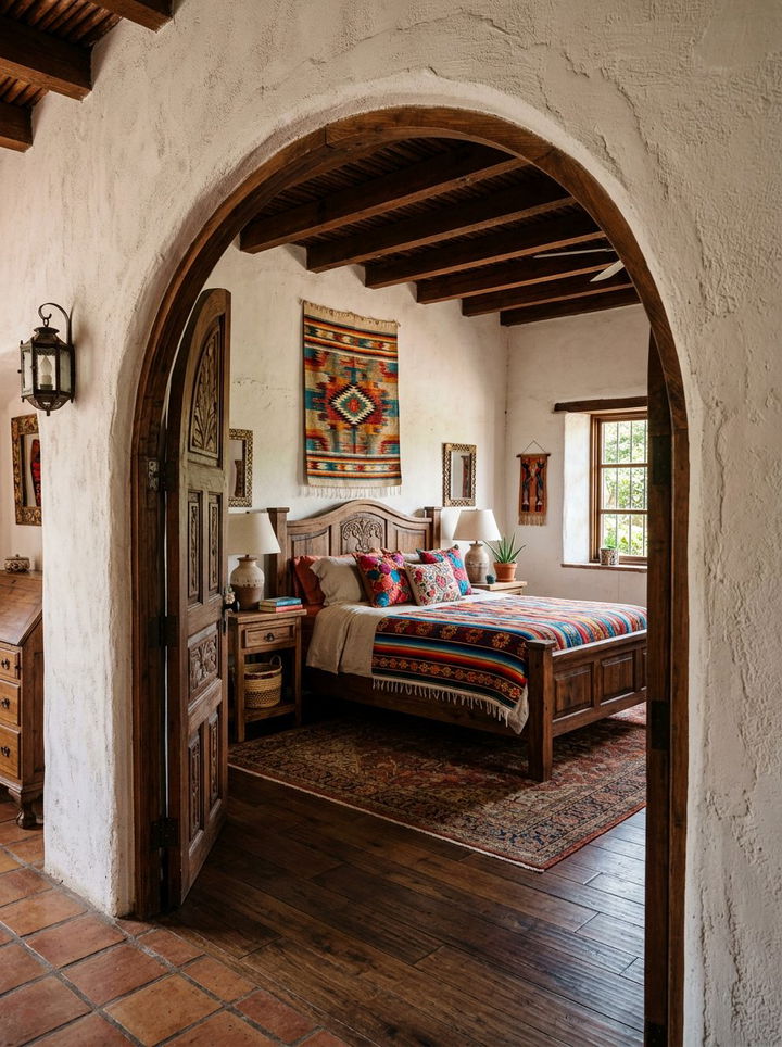 Arched Doorway Bedroom - 30 Southwestern bedroom ideas