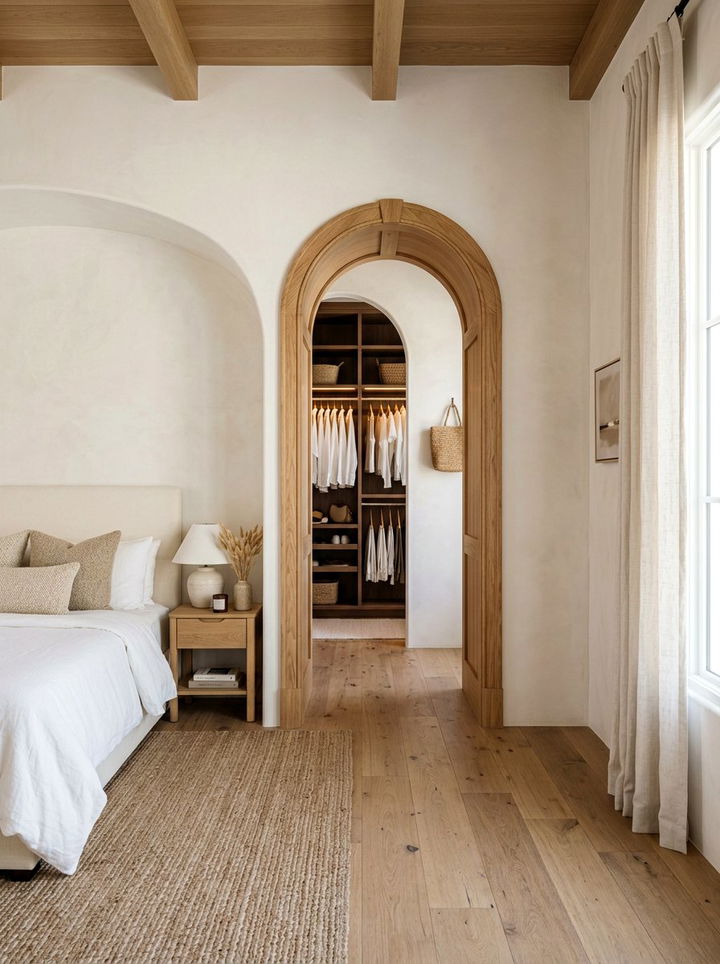 Arched Doorway Molding - 30 bedroom trim ideas