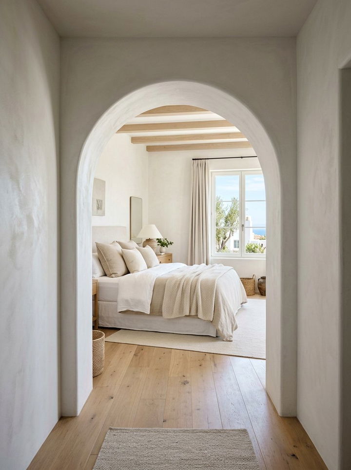 Arched Doorway - 30 bedroom entryway ideas