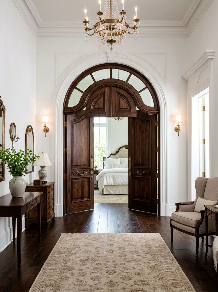 Arched Double Bedroom Doors - 30 bedroom door ideas