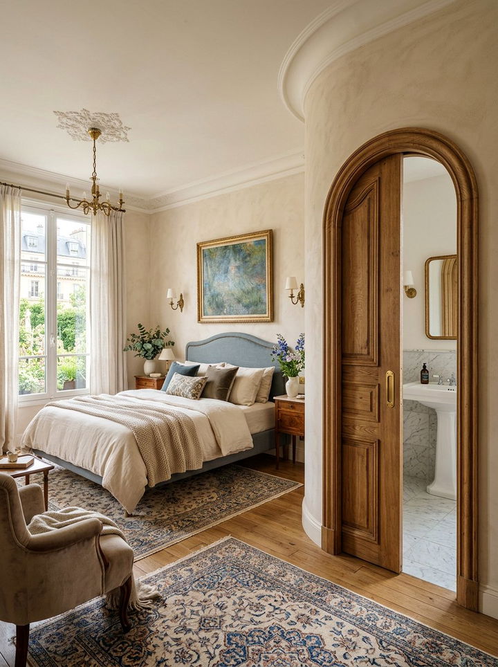 Arched Pocket Door Bedroom - 30 bedroom pocket doors
