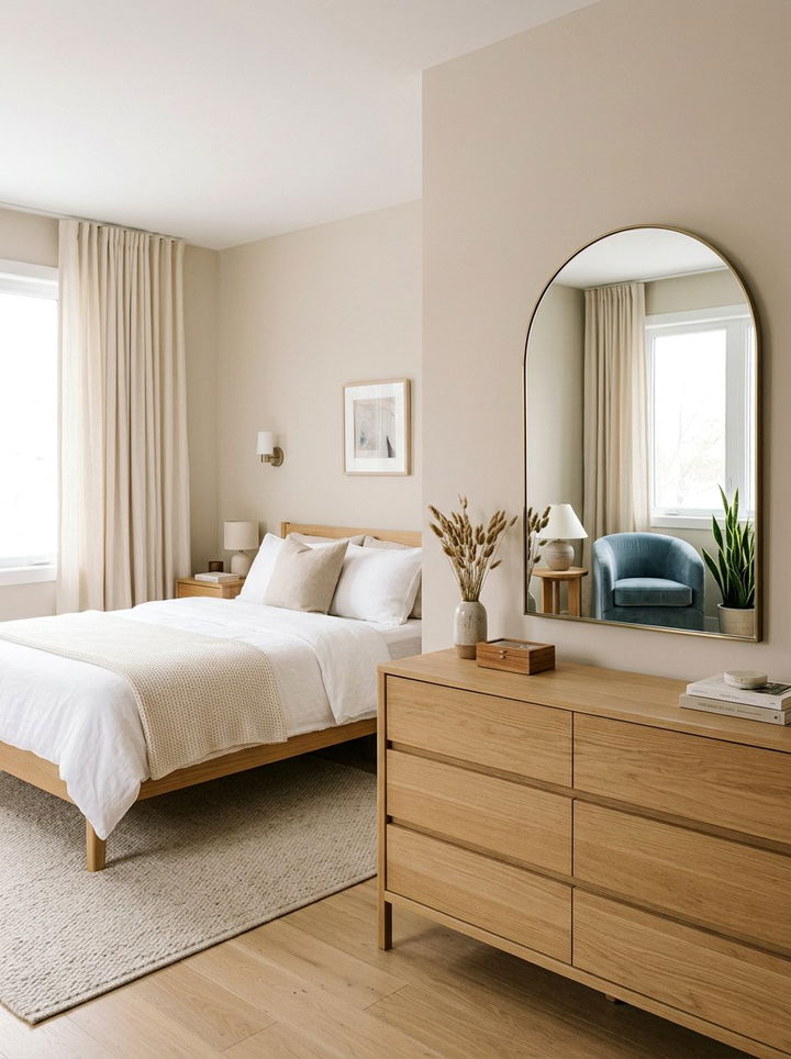 Arched Wall Mirror - 30 bedroom wall mirrors