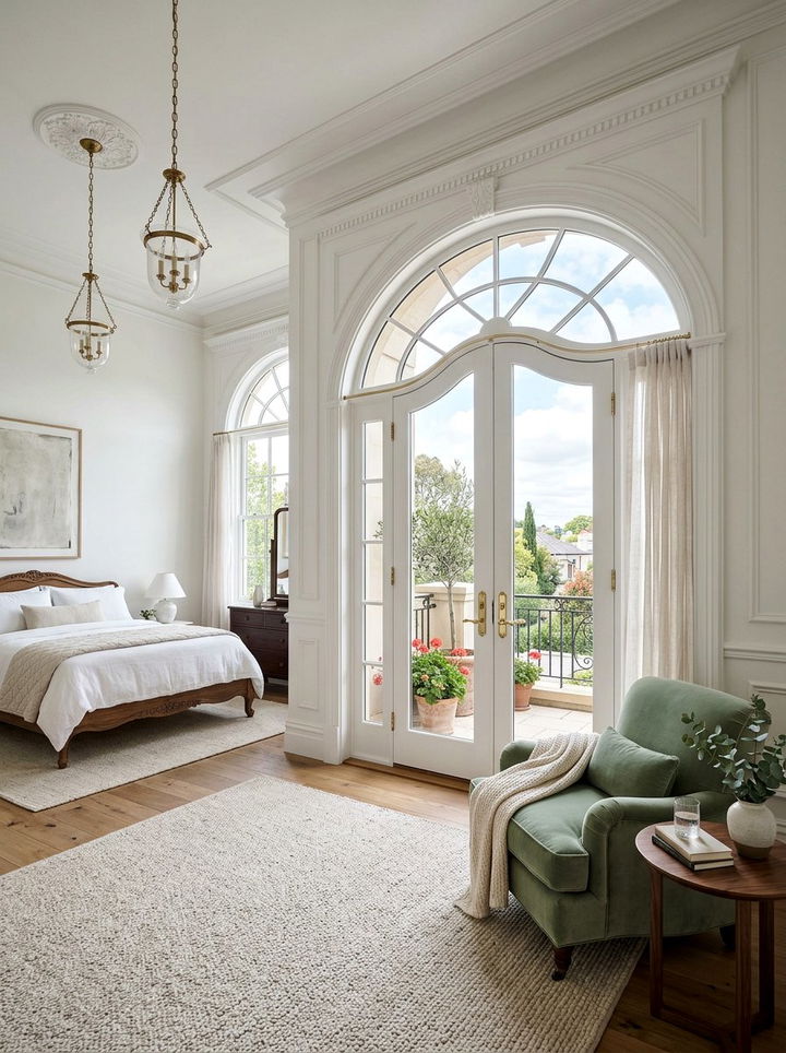 Arched french doors for bedroom - 30 bedroom french doors