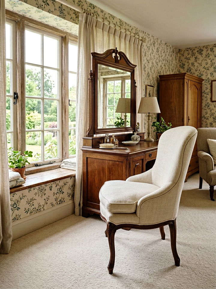 Armless Vanity Chair - 30 bedroom vanity stools