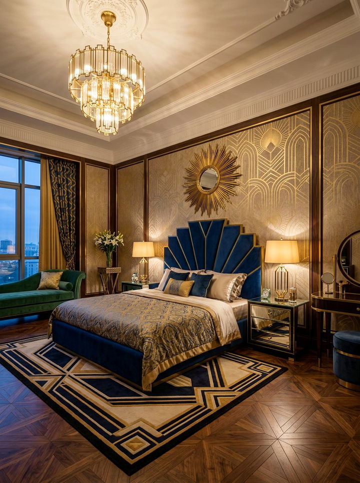 Art Deco Bedroom - 30 bedroom themes