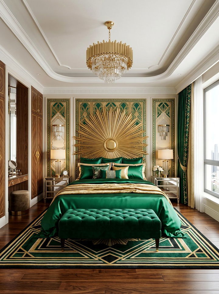 Art Deco Bedroom - 30 cozy bedroom ideas