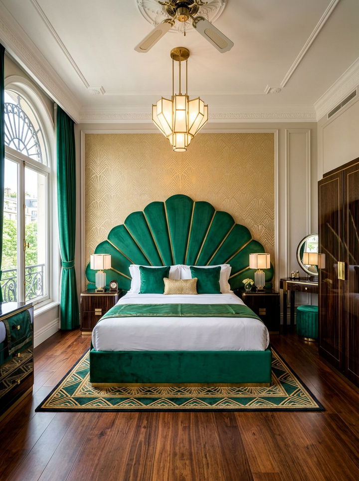 Art Deco Bedroom - 30 feminine bedroom ideas