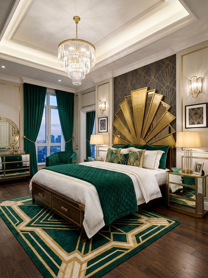 Art Deco Bedroom - 30 bedroom decor ideas