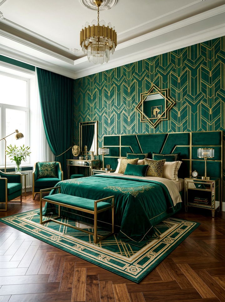 Art Deco Bedroom - 30 bedroom decoration ideas