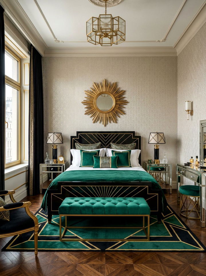 Art Deco Bedroom - 30 primary bedroom ideas