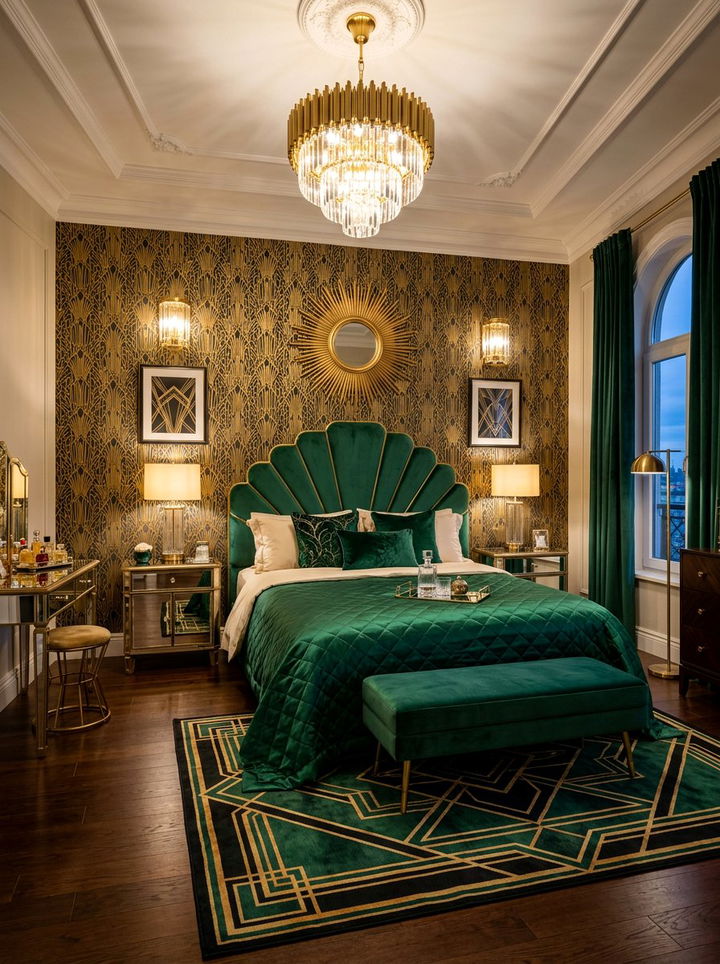 Art Deco Bedroom - 30 viral bedroom ideas