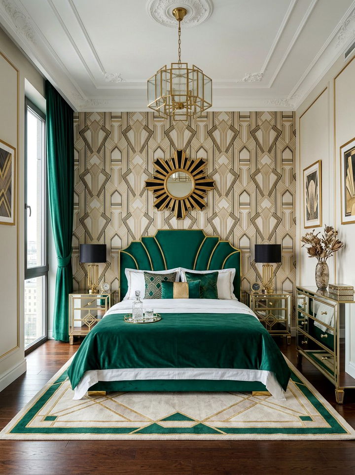Art Deco Bedroom Styling - 30 interior designer bedroom ideas
