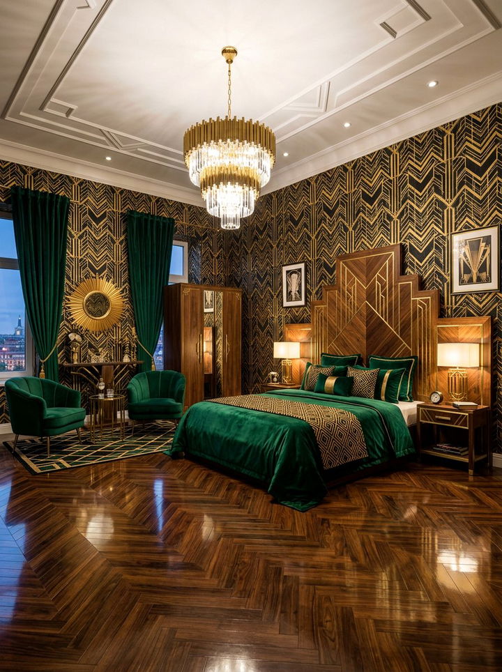 Art Deco Bedroom - 30 antique bedroom ideas