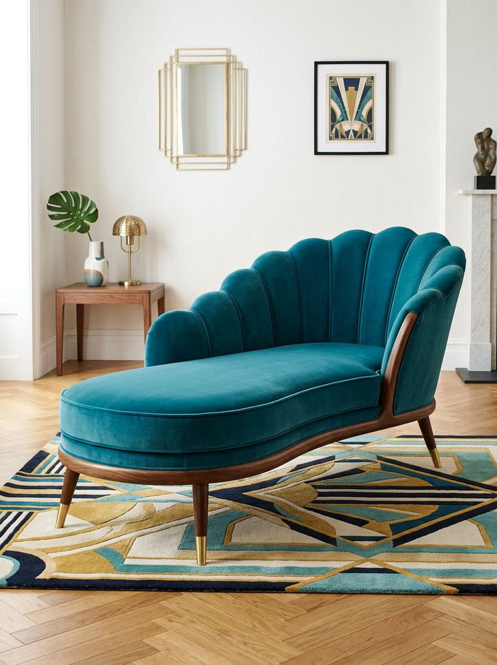 Art Deco Chaise Lounge - 30 bedroom chaise lounges