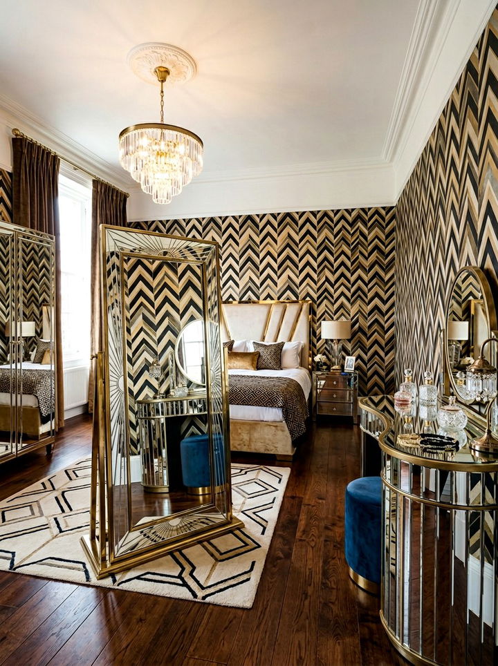 Art Deco Full Length Mirror - 30 bedroom full length mirrors