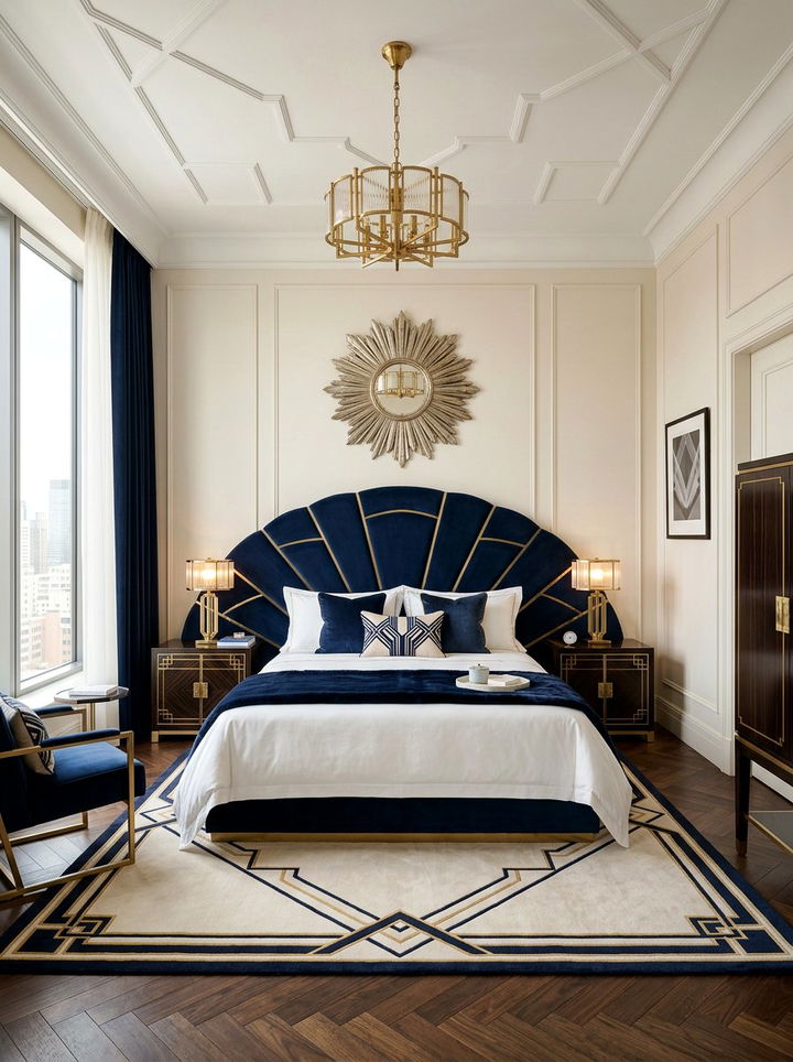Art Deco Inspired Furniture - 30 Hollywood regency bedroom ideas