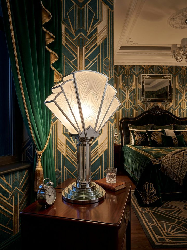 Art Deco Lamp - 30 bedroom table lamps