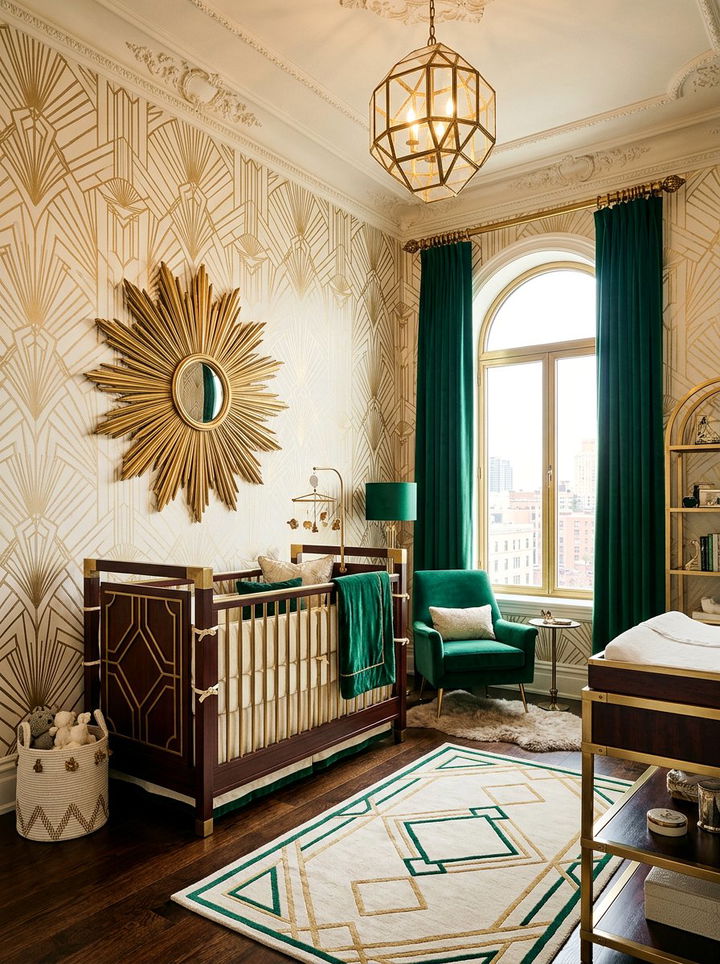 Art Deco Nursery - 30 infant bedroom ideas