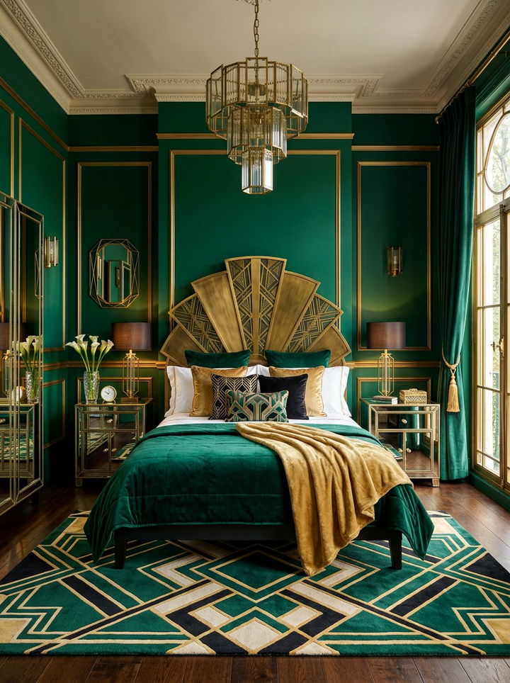 Art Deco Queen Bedroom - 30 queen size bedroom ideas