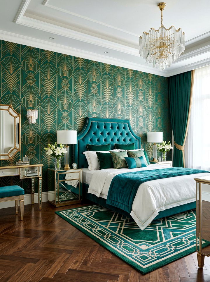 Art Deco Wallpaper - 30 bedroom wallpapers