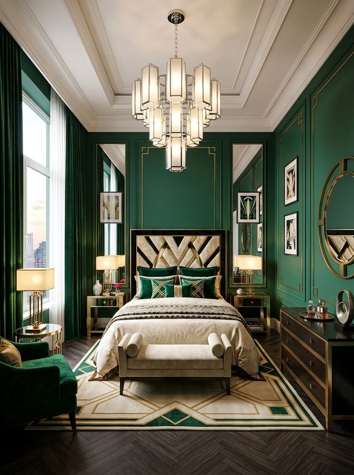 Art deco style master bedroom - 30 high end bedroom ideas