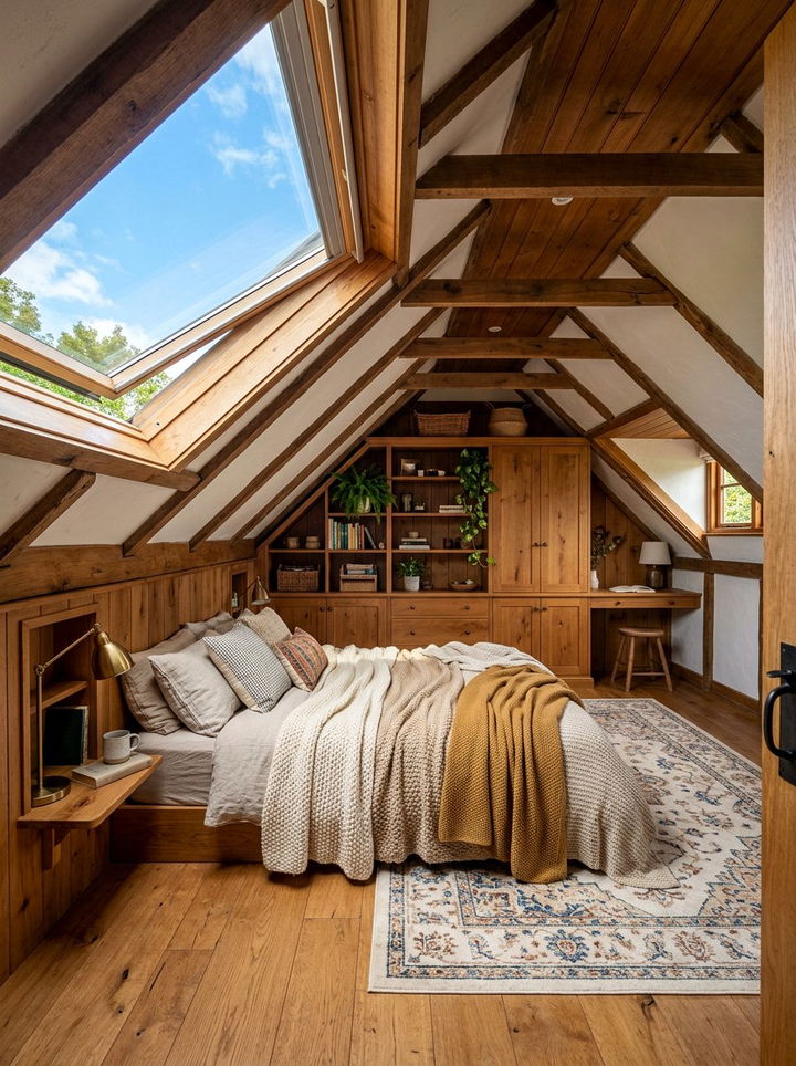 Attic Bedroom - 30 retreat bedroom ideas