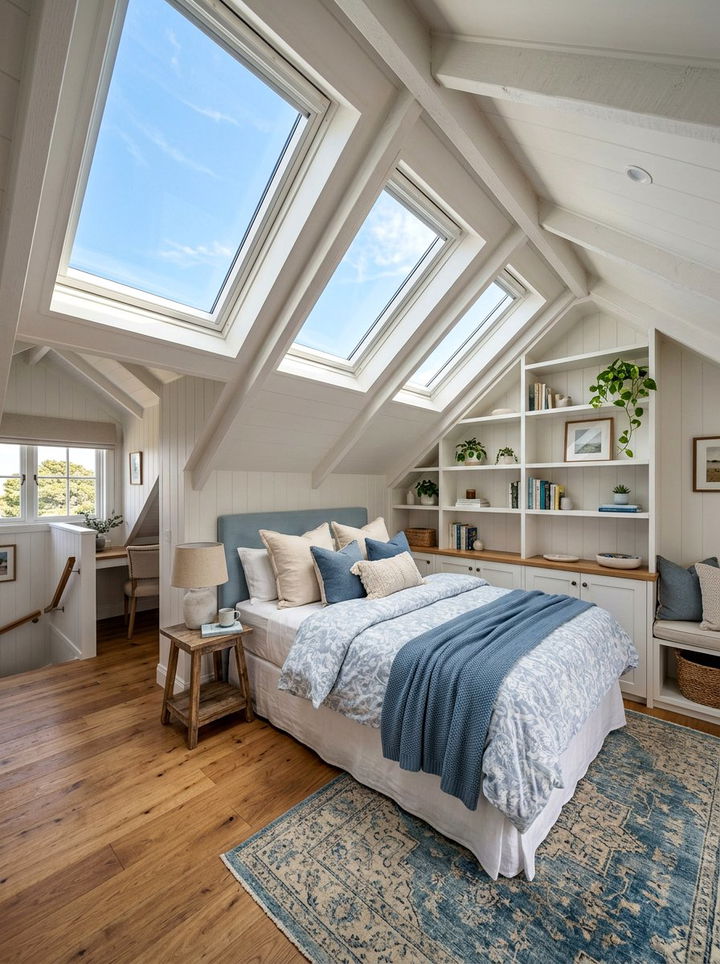 Attic Bedroom - 30 bedroom room settings