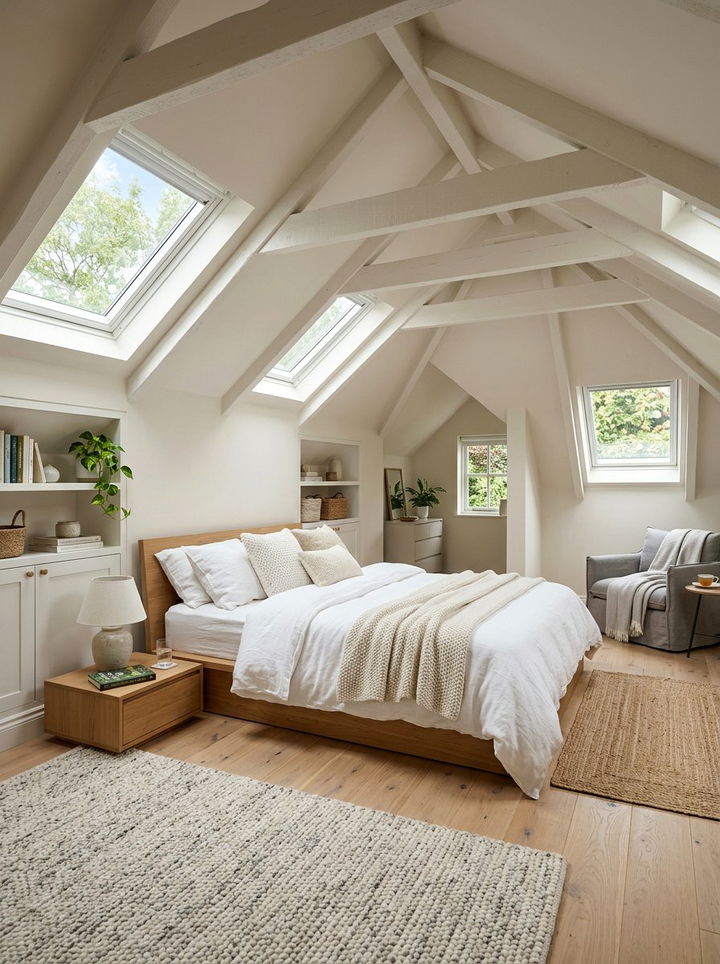 Attic Bedroom - 30 contemporary bedroom ideas