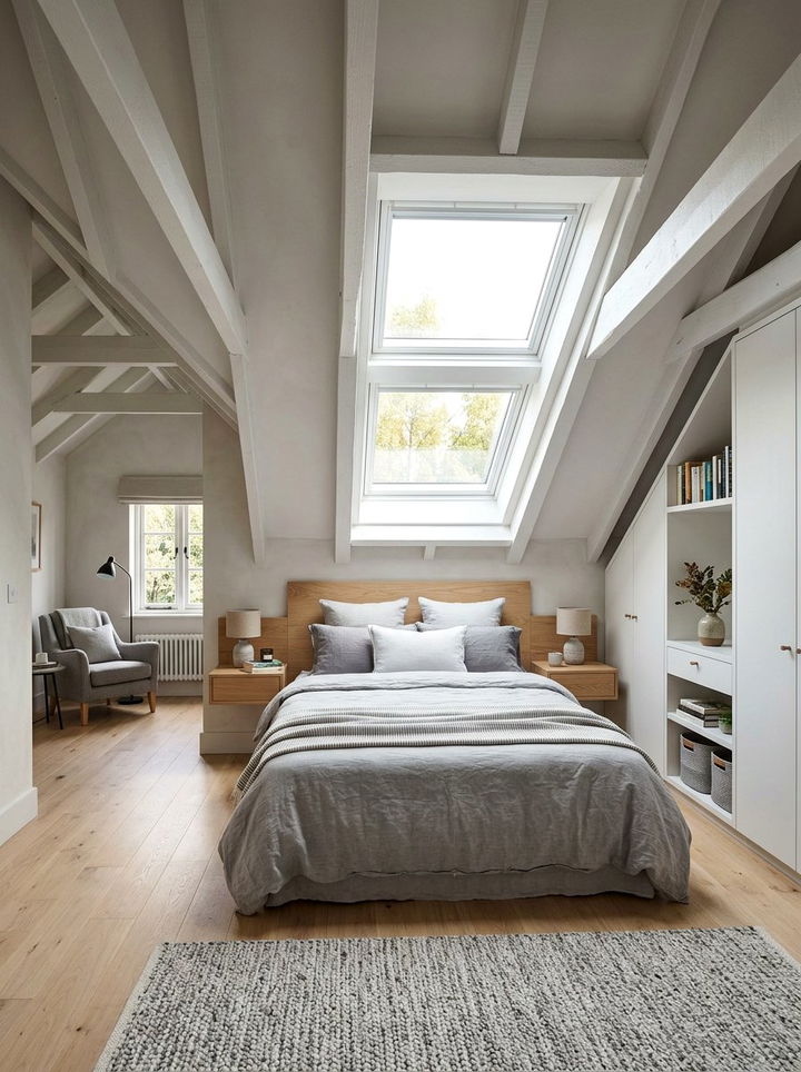 Attic Bedroom - 30 cozy bedroom settings